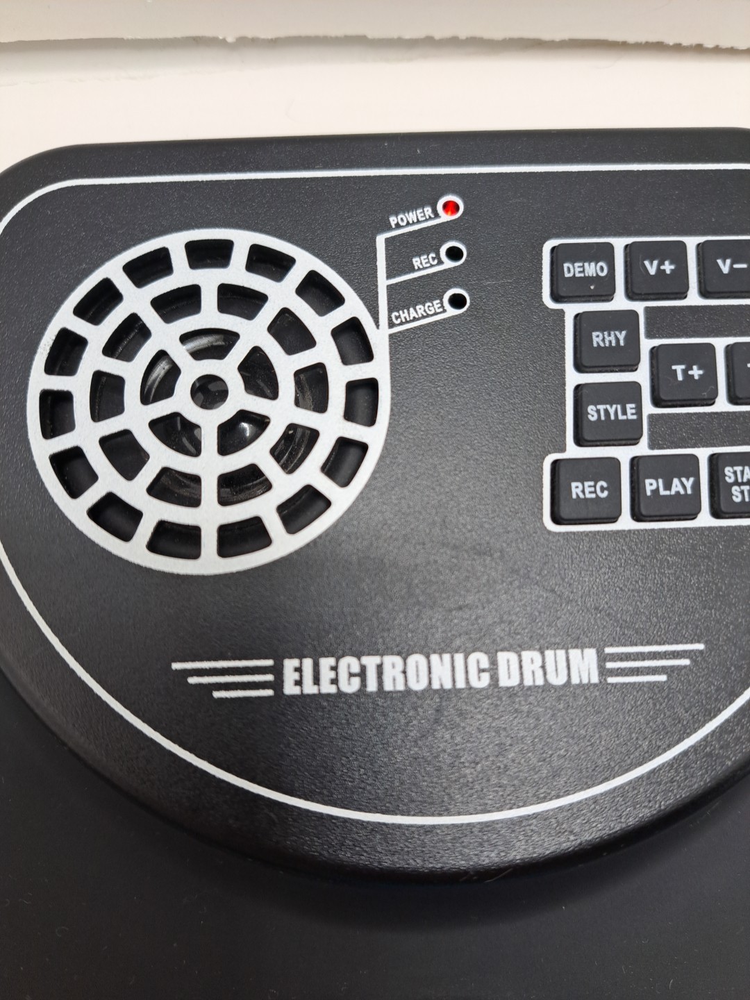 Electronic Drum Set 9 Drum Practice Pad with Headphone Jack Rollup Pad