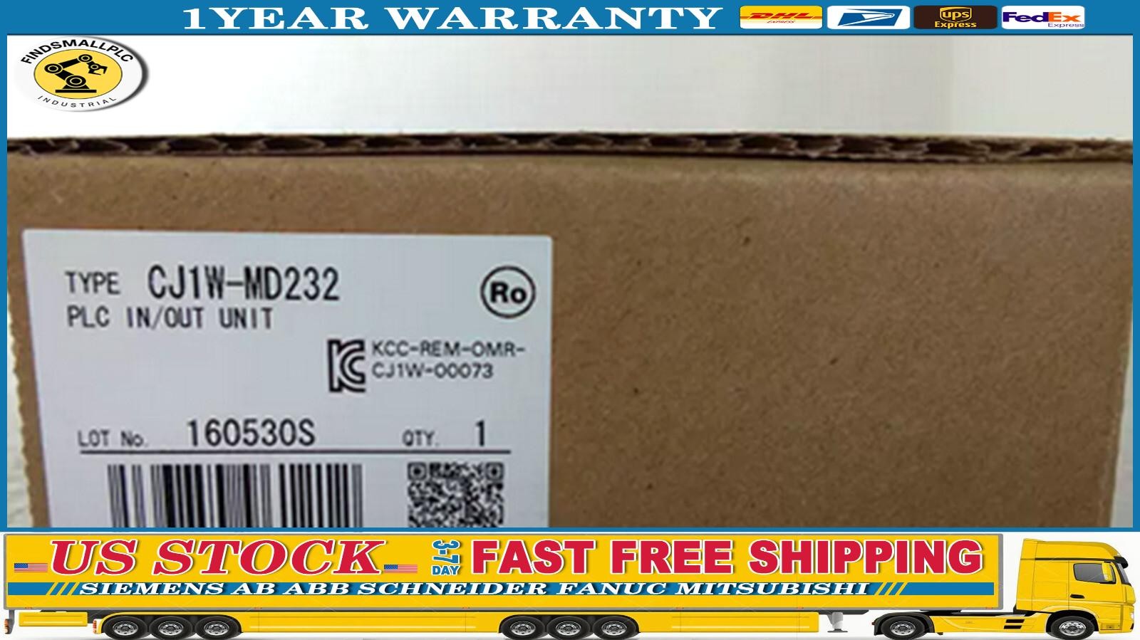 NEW Omron CJ1W-MD232 PLC Expansion Module Input/Output Unit Controller