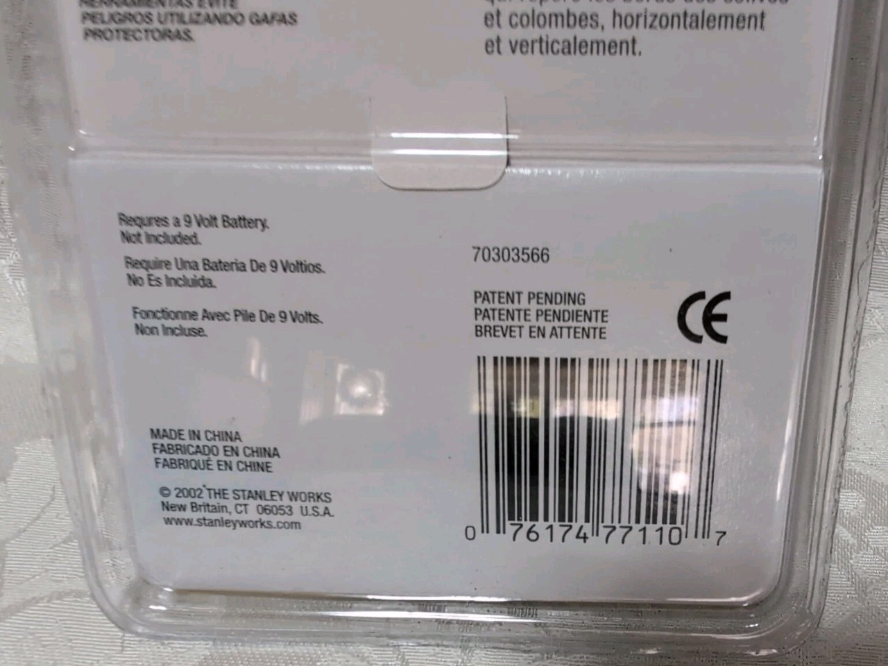 NEW Stanley IntelliSensor 77-110 Stud Finder Sensor
