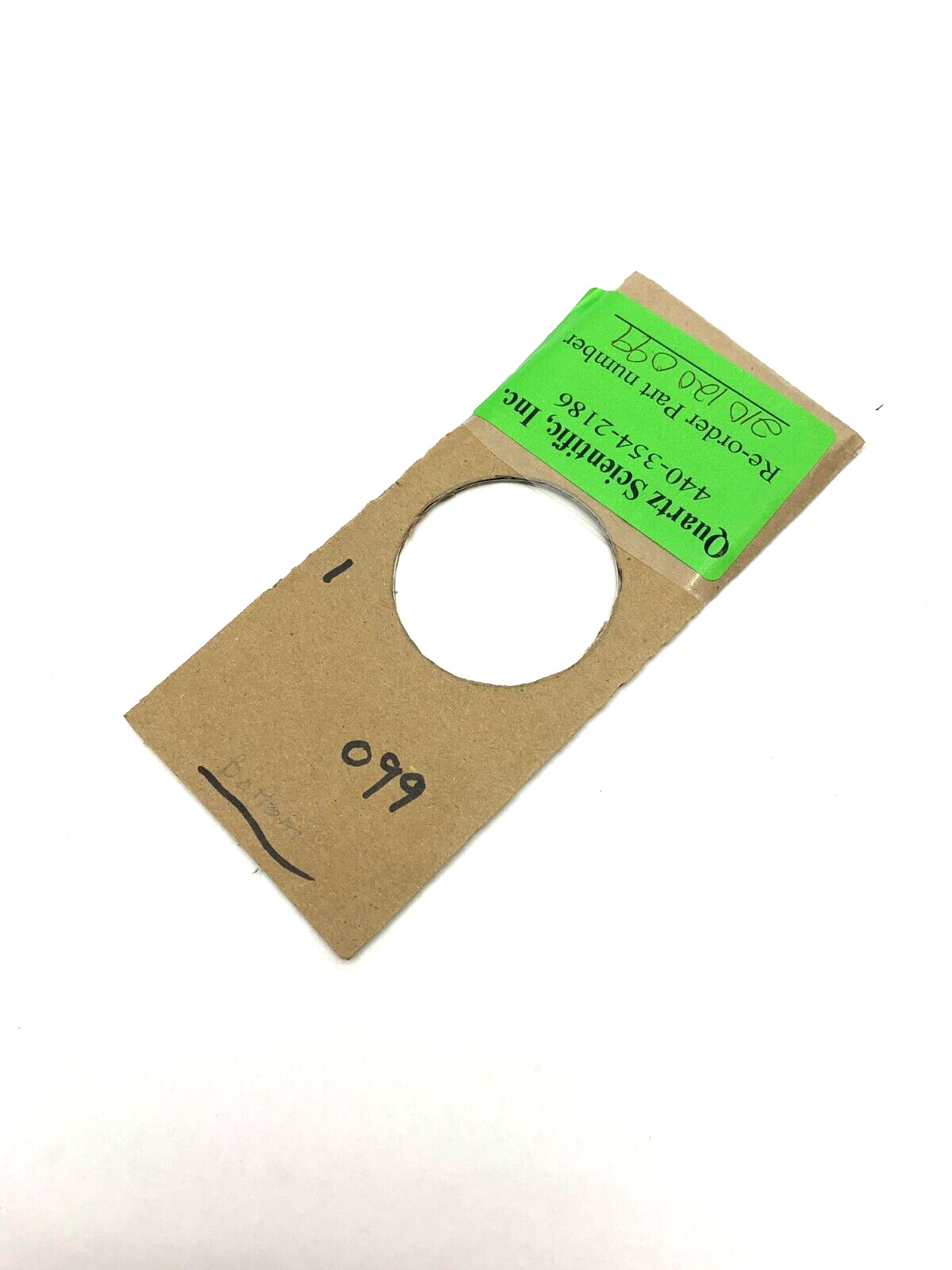 Quartz Scientific Inc 210120099 Quartz Disc 32mm Diameter 1.5mm Thickness