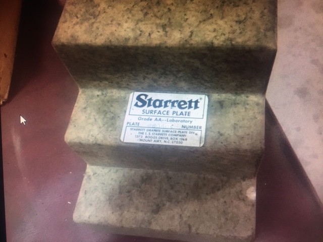 Starrett Angle Plate 81865