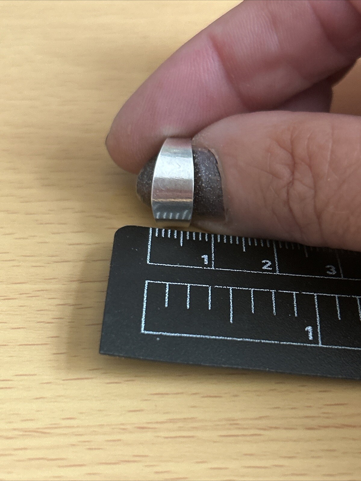 925 Sterling Silver Plain Band Toe Ring