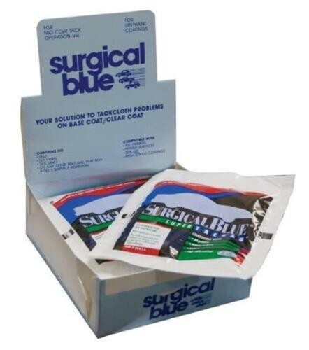 Datco 15802 Surgical Blue Tack Rags - 12 Pack (Made in USA)