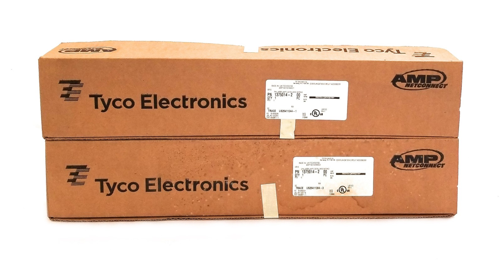 Lot of 2 NEW TE Connectivity 1375014-2 24 Port CAT6 Universal Wiring Patch Panel