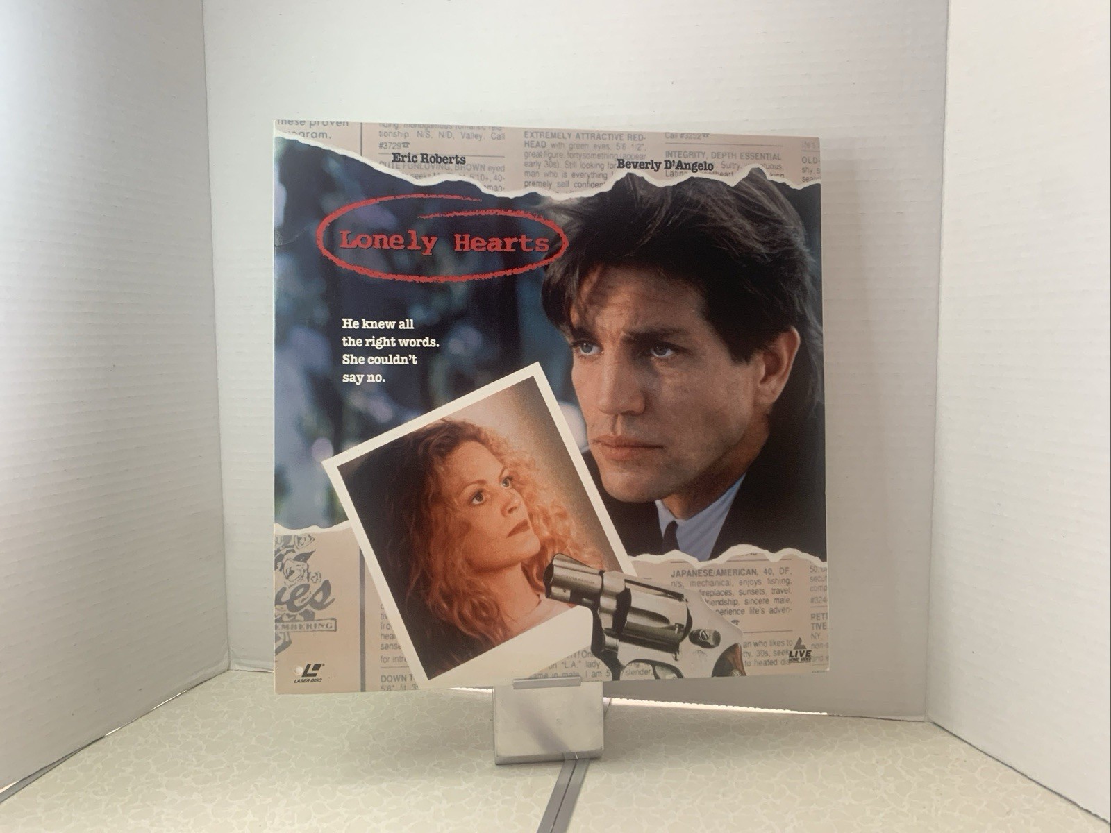 Lonely Hearts NEW SEALED Laserdisc LD Eric Roberts Beverly D'Angelo