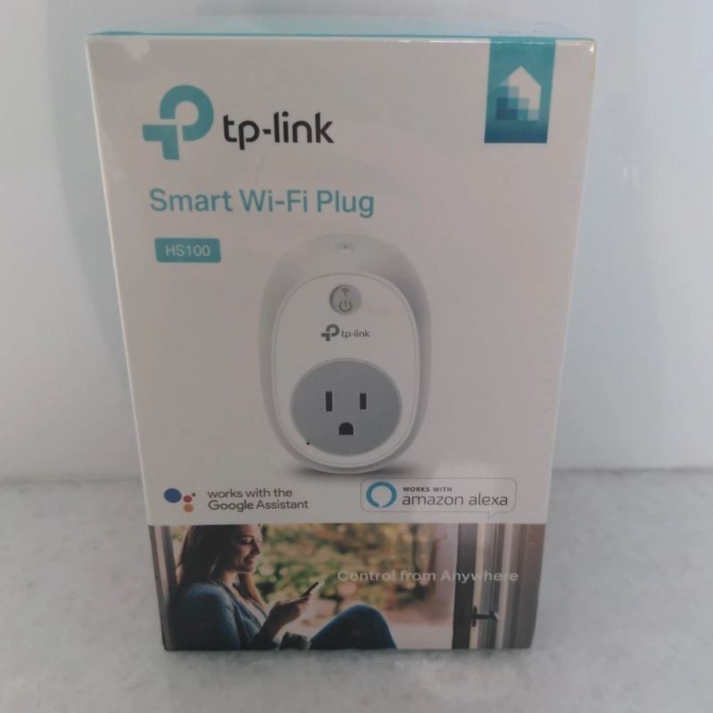 TP-Link - HS100 - Smart WiFi Plug - w/Google Assistant & Amazon Alexa NEW Sealed