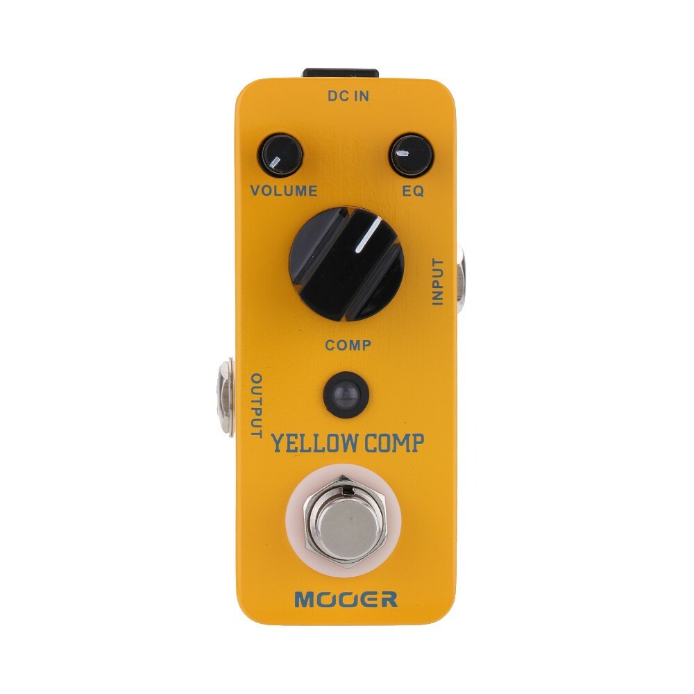 MOOER Yellow Comp Compressor Guitar Pedal Compression Effect Pedal True Bypass