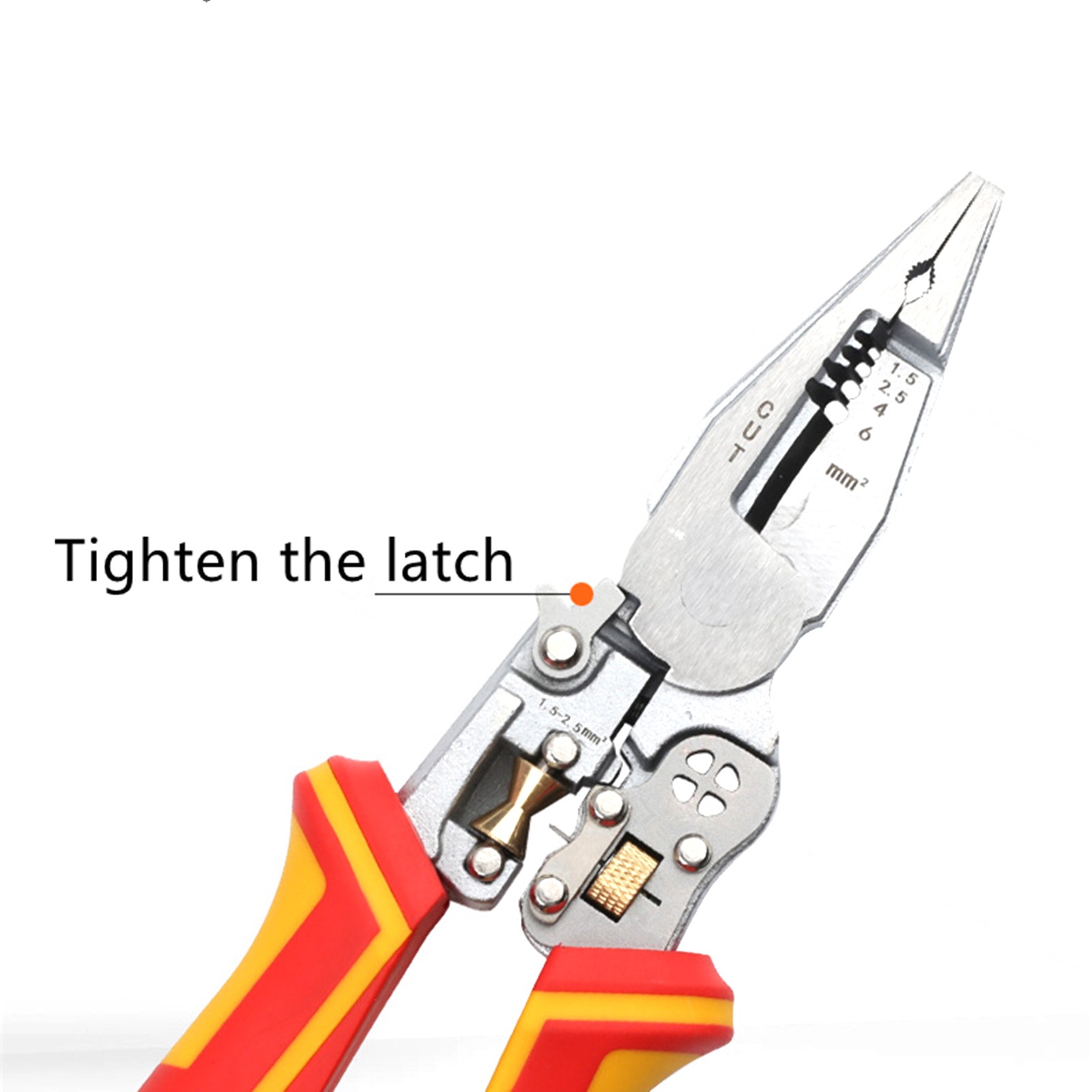 Multi Function Wire Stripper Tool with AC DC Voltage Tester and Wire Twister