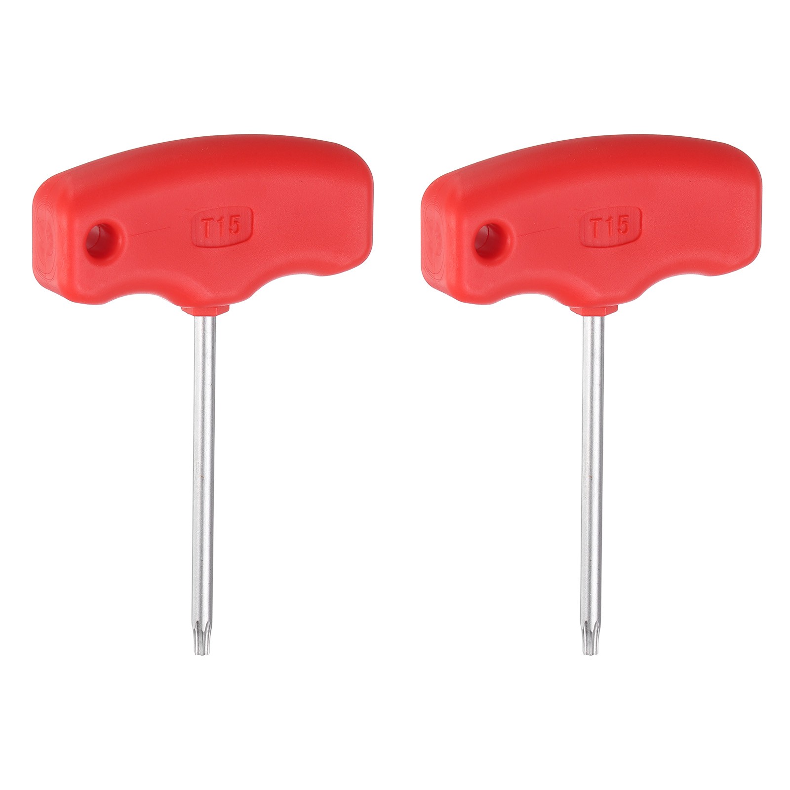 2pcs Torx Screwdriver T15 CR-V Steel T Handle Star Key Wrench CNC Tool Holder