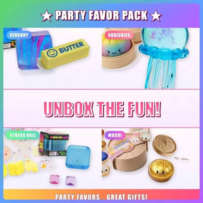 1PCs Cute Cube Ocean Squishy Blind Box Toy NEW