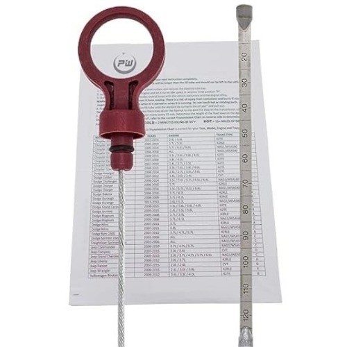 Automatic Transmission Dipstick - Level Tool with Directions Check auto Trans Fl