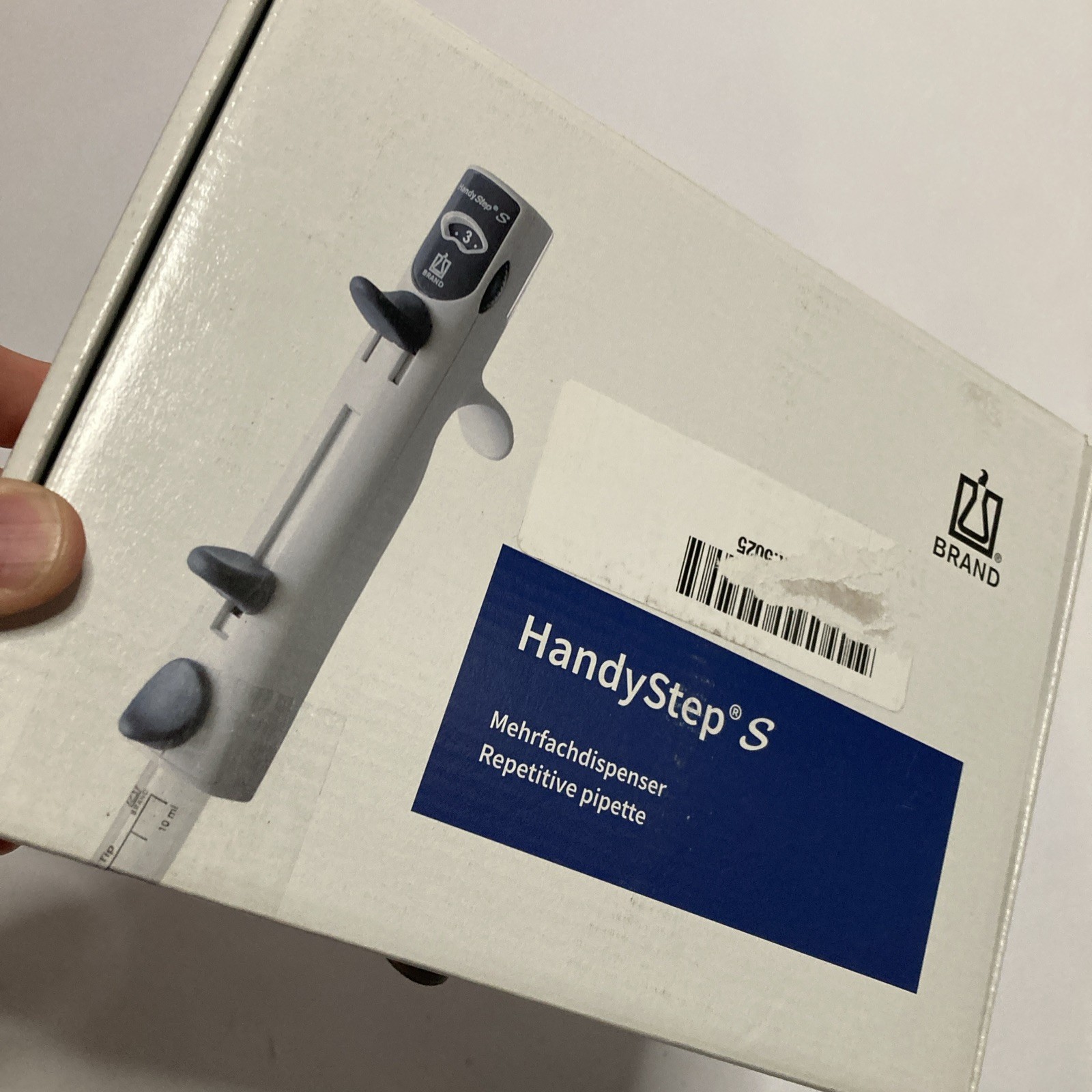 HandyStep S Repeater Pipettor 705110