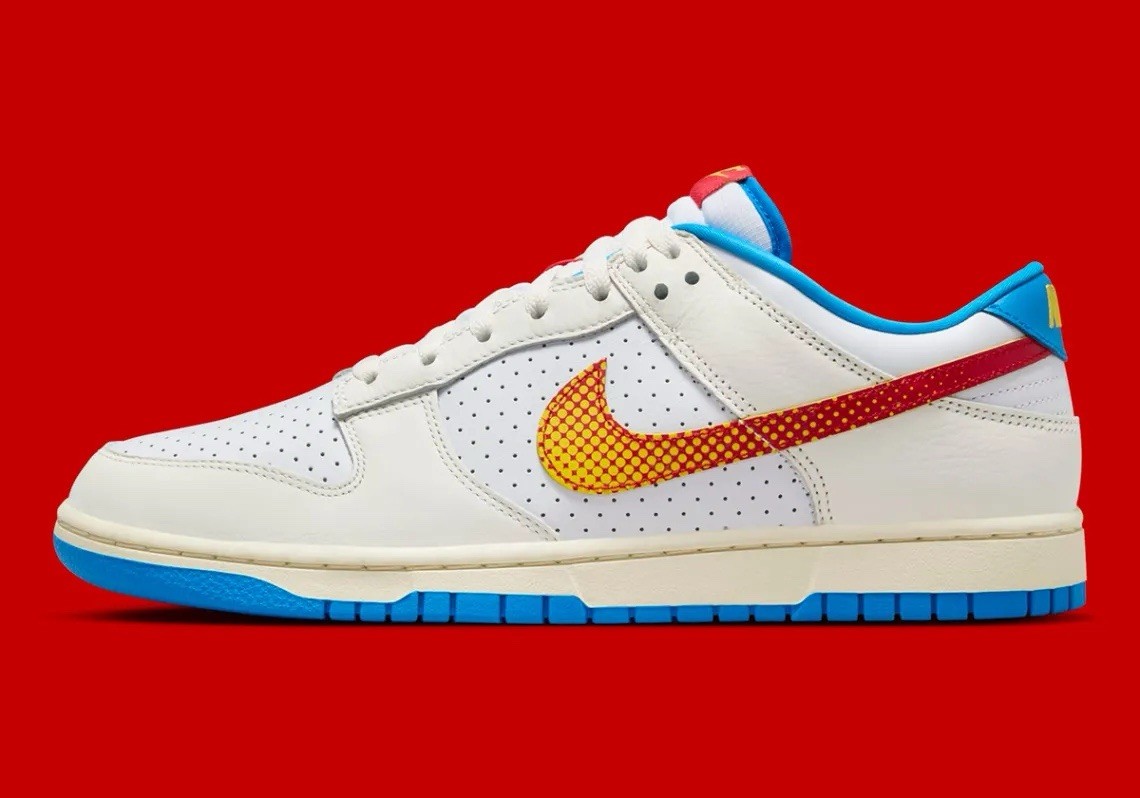 Nike Dunk Low Retro SE Harlem Globetrotters Pop Dot Swoosh HQ3613-133 Multi Size