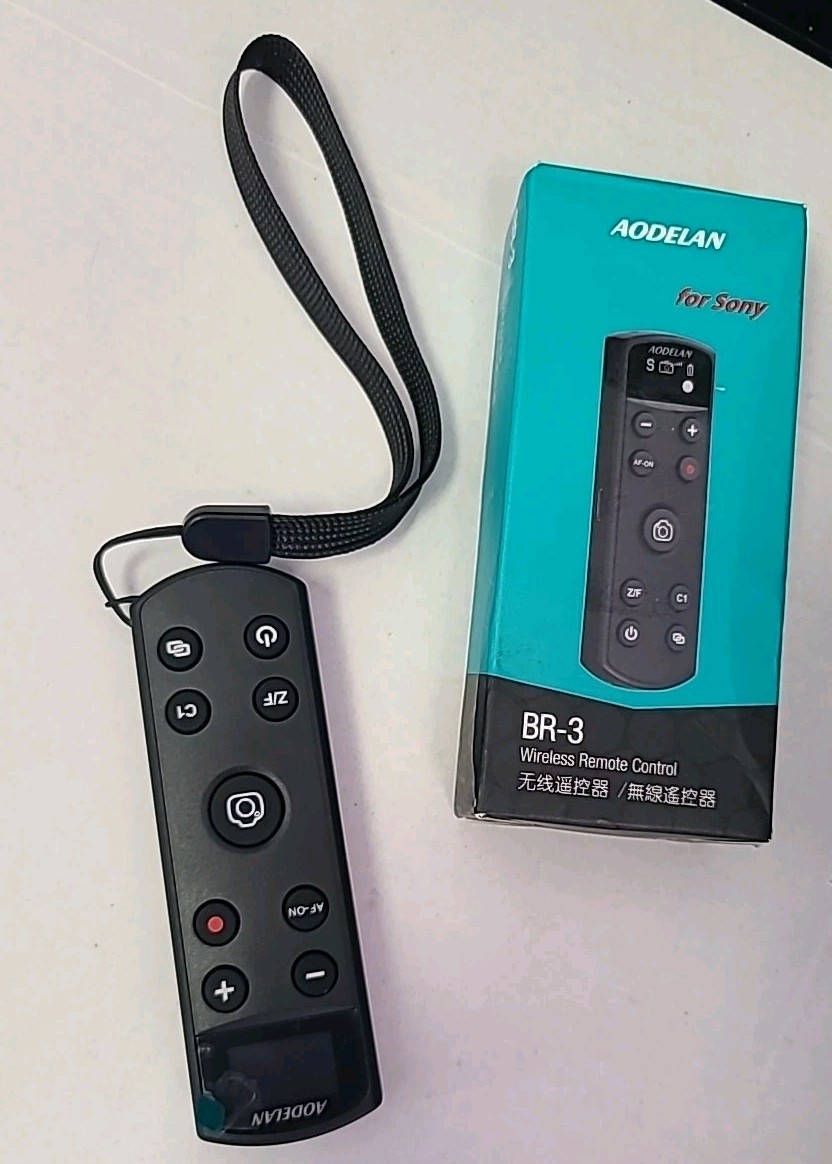 Rechargeable Wireless Remote Control for Sony A6700 Replace Sony RMT-P1B