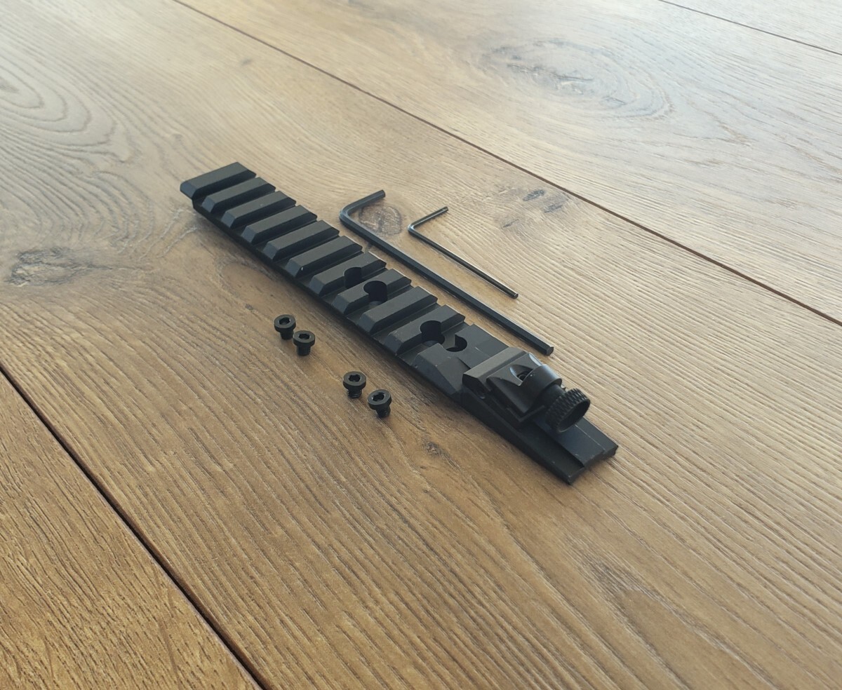 Rossi Triple Black Heritage R92 92 Citadel Levtac Peep Sight Picatinny Rail Alum
