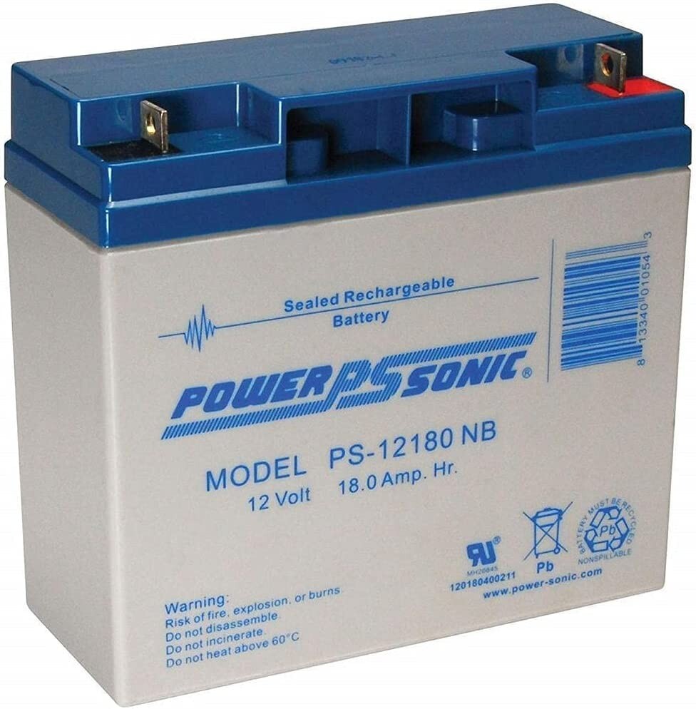 Powersonic 12V 18AH Battery for Jump n Carry JNC660 JNCAIR JNC 660 JNC4000