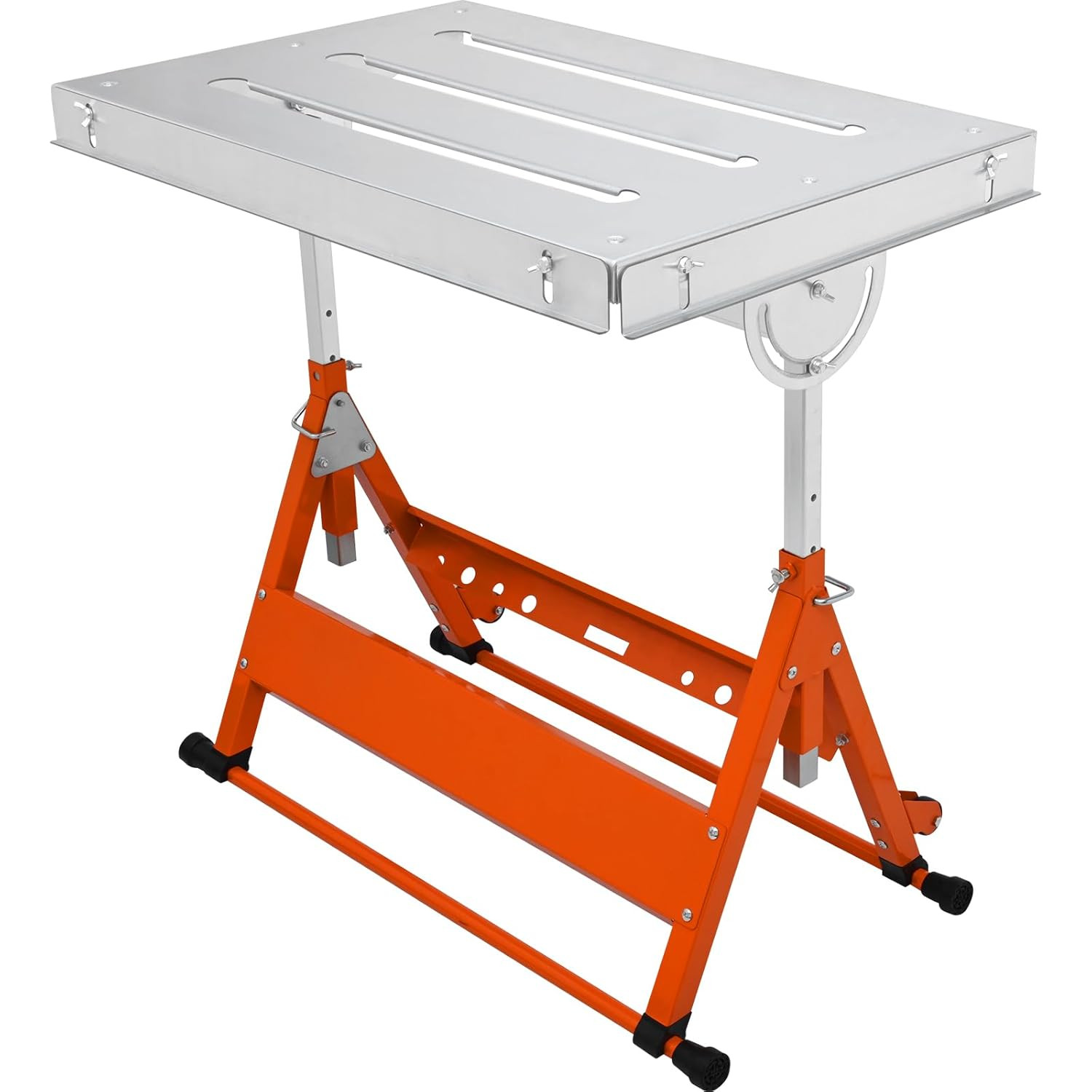 Welding Table Foldable 30"X20", Welding Workbench Table 400Lbs Load Capacity Ste