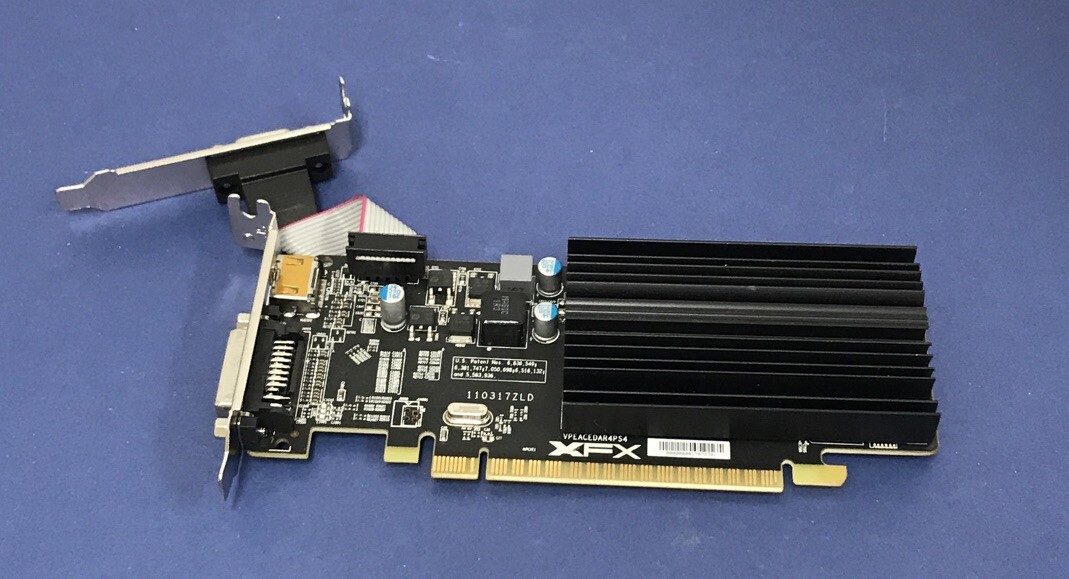 *TESTED* XFX ON-XFX1-PL XFX ONE DDR3 1GB HDMI DVI VGA PCI-E GRAPHICS CARD