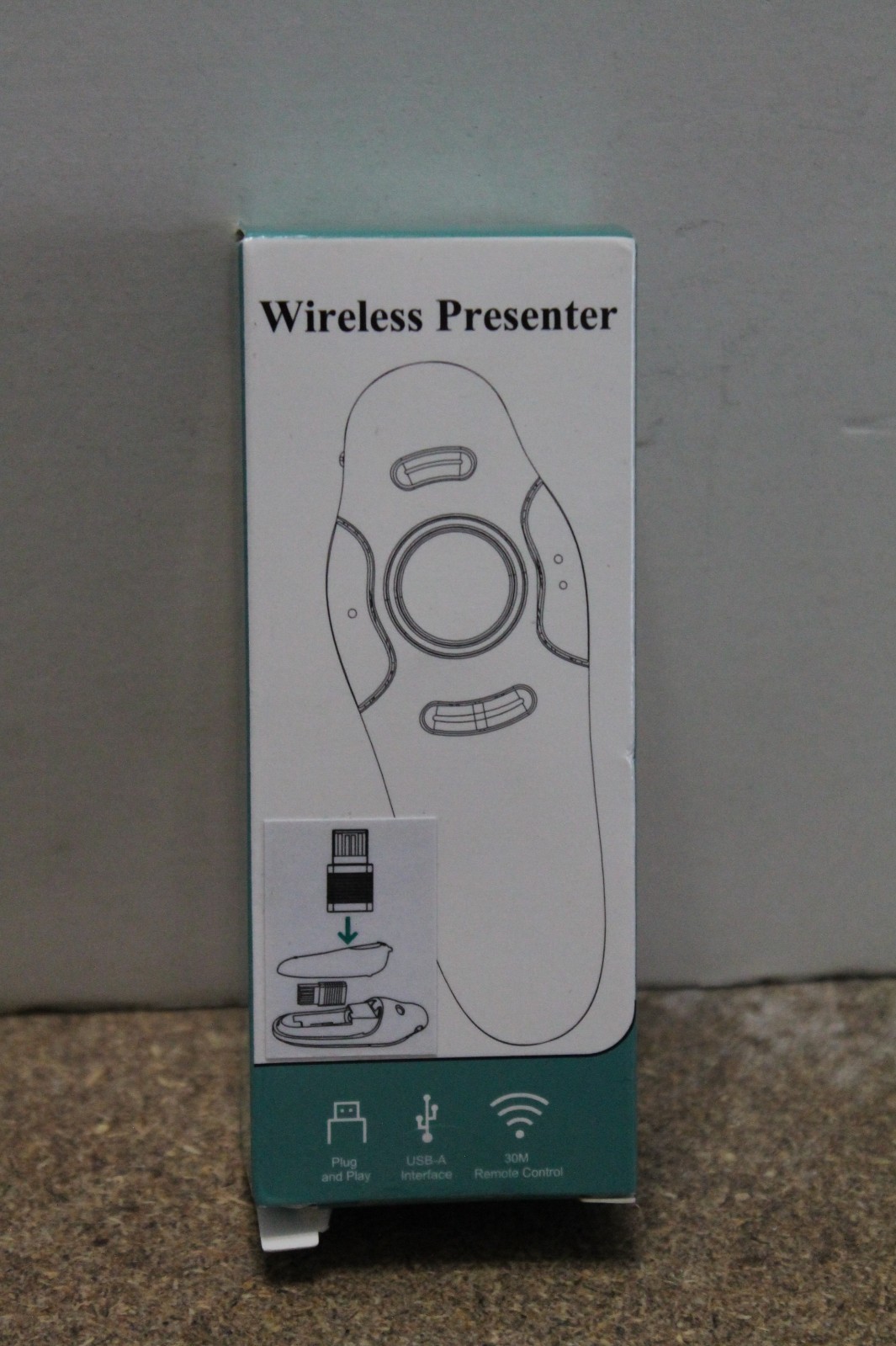 Wireless Presentation Clicker for PowerPoint Presentations, USB Dongle Presenter