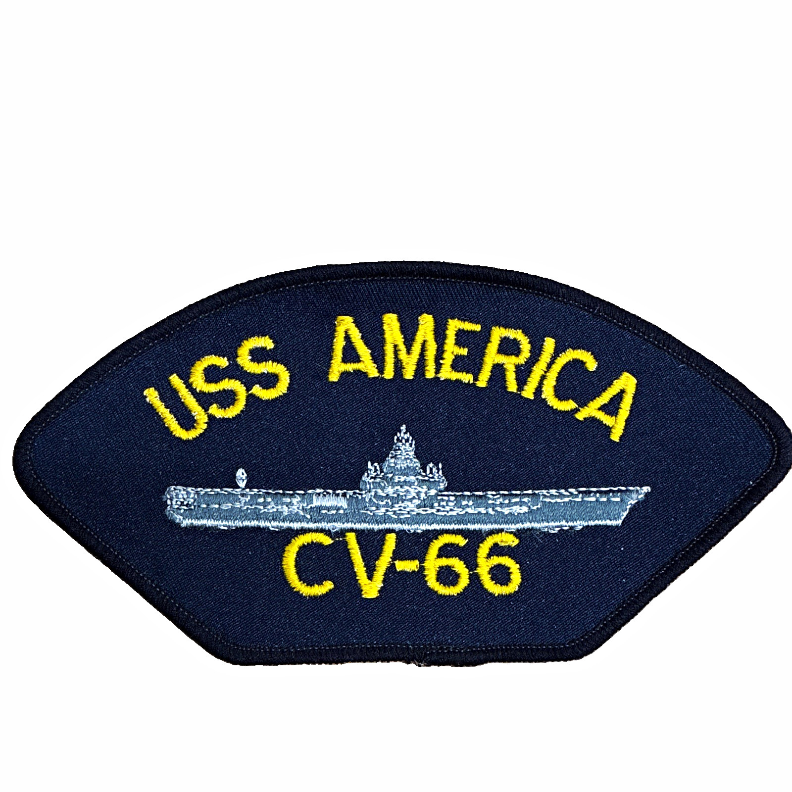 US Navy USS America CV-66 Embroidered Battleship Collectible Military Patch