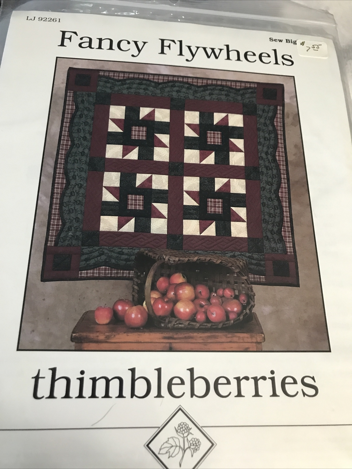 Fancy Flywheels Thimbleberries Sew Big Quilts, DIY Quilt Pattern LJ 92261