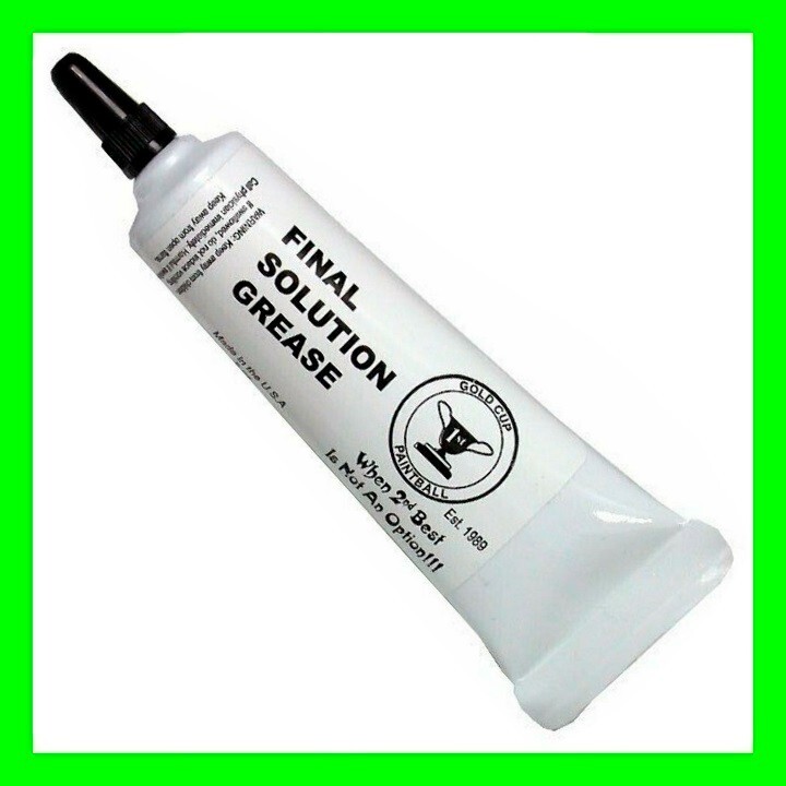 Gold Cup Final Solution Grease 0.5oz DOW 33 paintball marker airgun co2