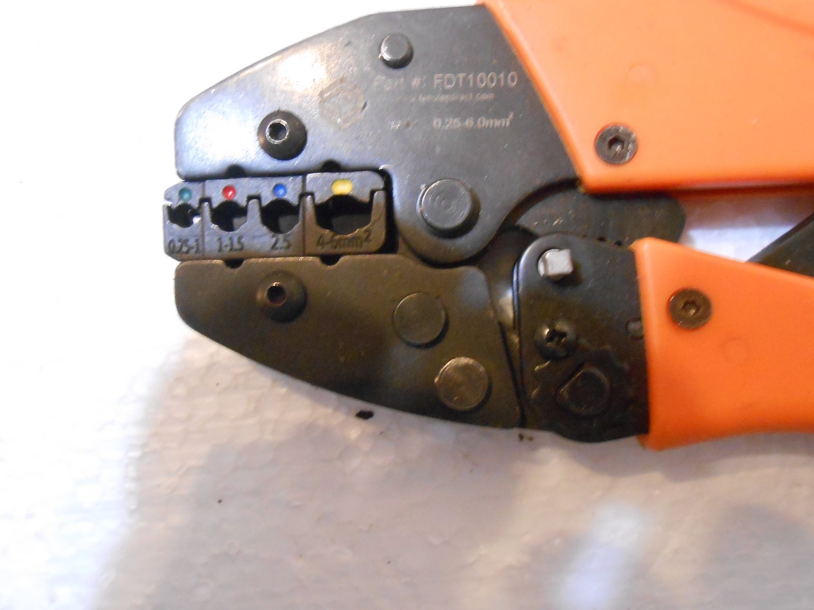 LOT OF 2 FERRELSDIRECT .25-6.0mm CRIMP PLIERS FDT10010