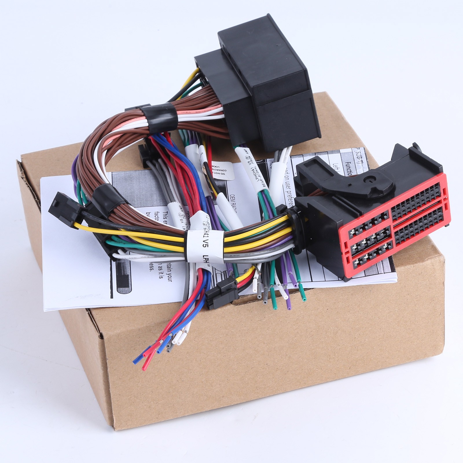 New PAC Audio Integration Aftermarket Car Amplifier T-Harness For 2013+ Chrysler