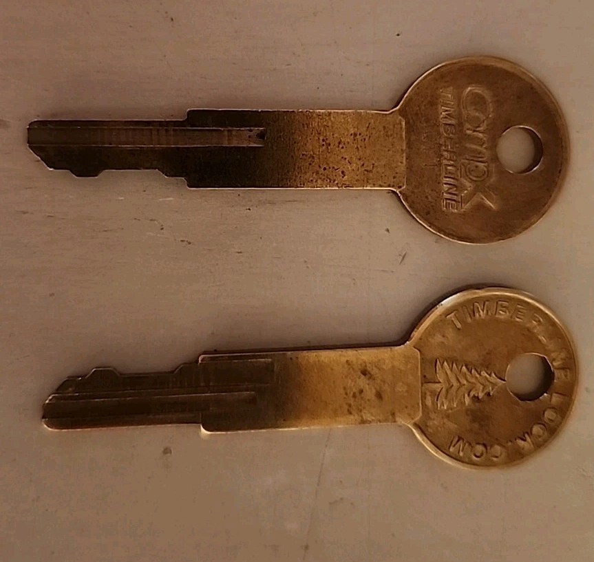 Compx Timberline Keyed Alike Lot of 2 Timberline 107T