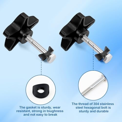 Rollator Walker Replacement Knobs for Wheels 2 PCS | Rollator Parts Knobs Drive