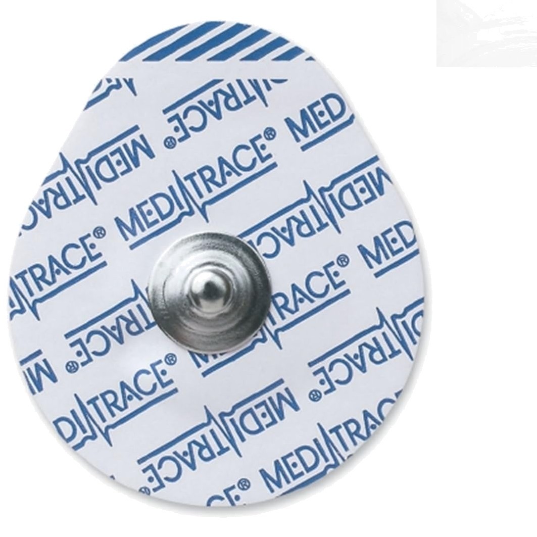 Reliable ECG Monitoring - 100-Pack of 1.5 Inch Hydrogel Electrodes by Covidian