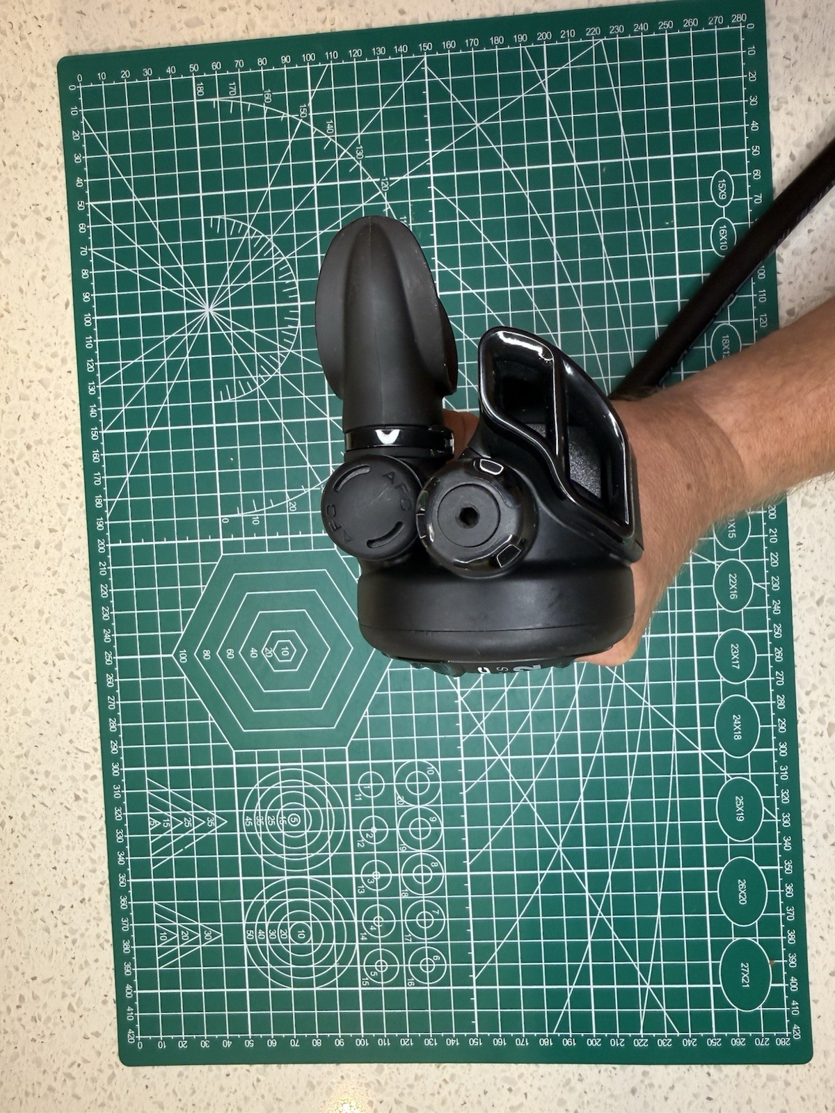 Atomic Aquatics B2 Scuba Diving Regulator- DIN- Blacked Out Edition