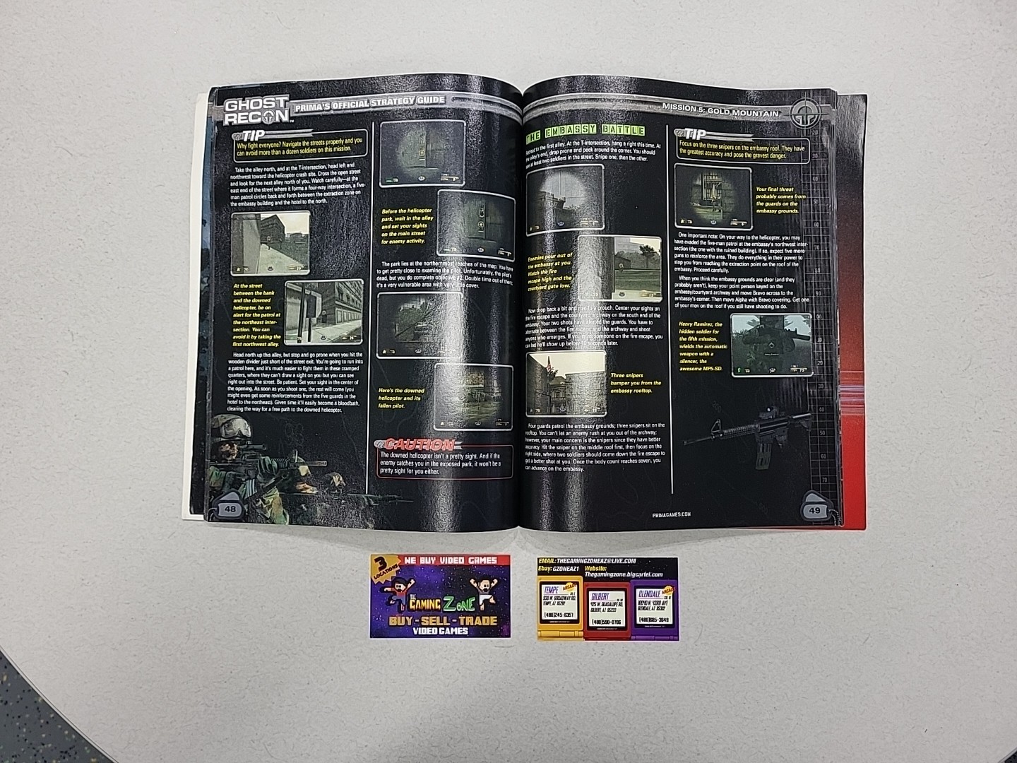 Prima Games Tom Clancy's Ghost Recon Xbox Strategy Guide
