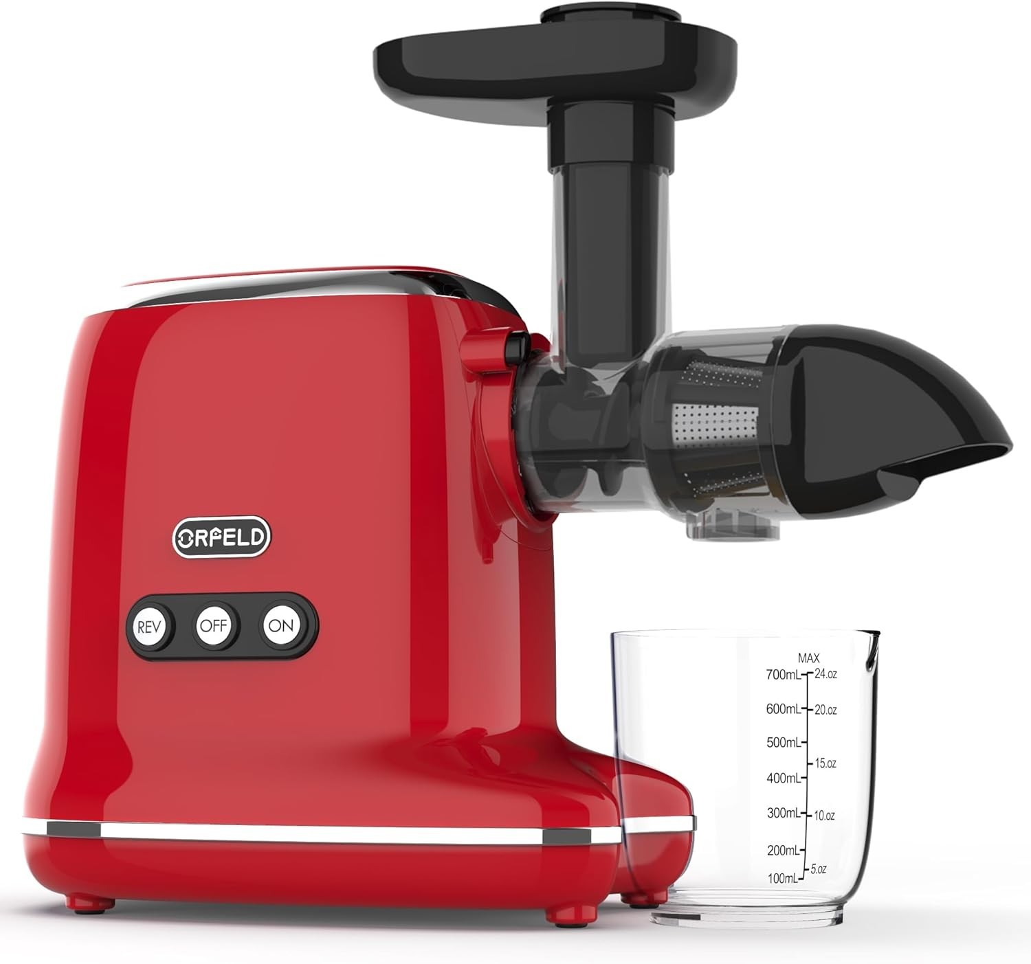 Cold Press Juicer Machines Upgraded Spiral System High Juice Yield Easy Clean