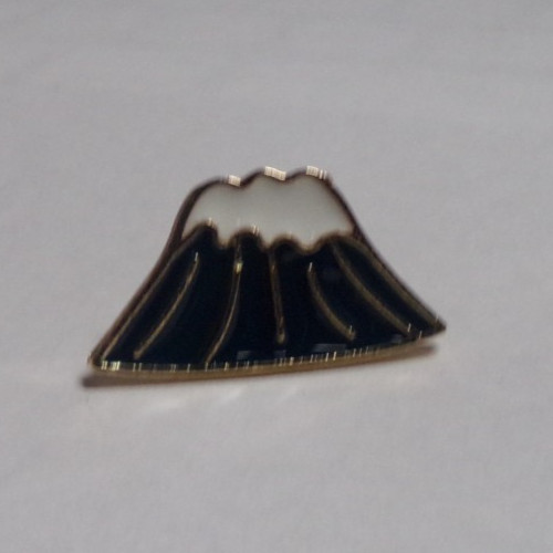 Volcano Mountain Top Hat Tie Tac Lapel Pin Brooch - New