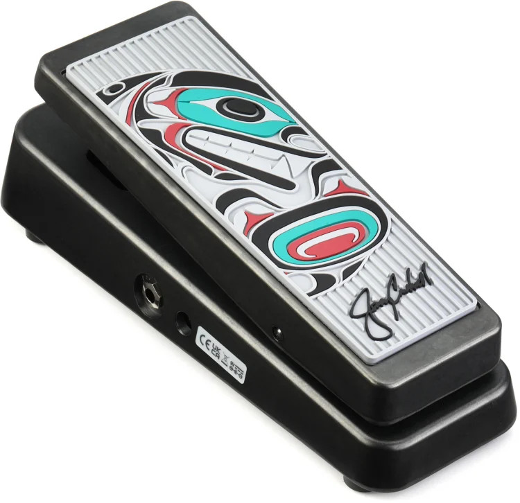 Dunlop JC95B Jerry Cantrell Signature Ranier Fog Cry Baby Wah Pedal - Distressed