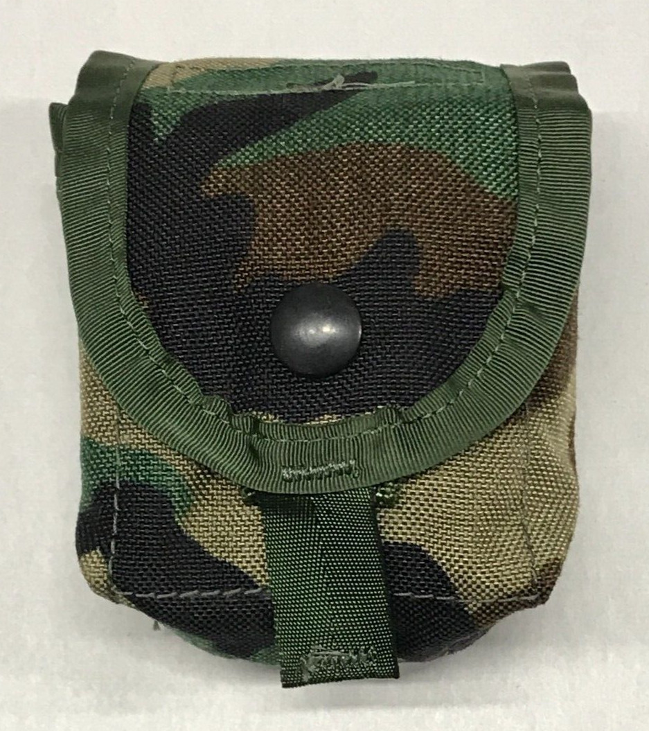 M81 Woodland Frag Pocket / General Purpose Pouch MOLLE Style 4130 SDS
