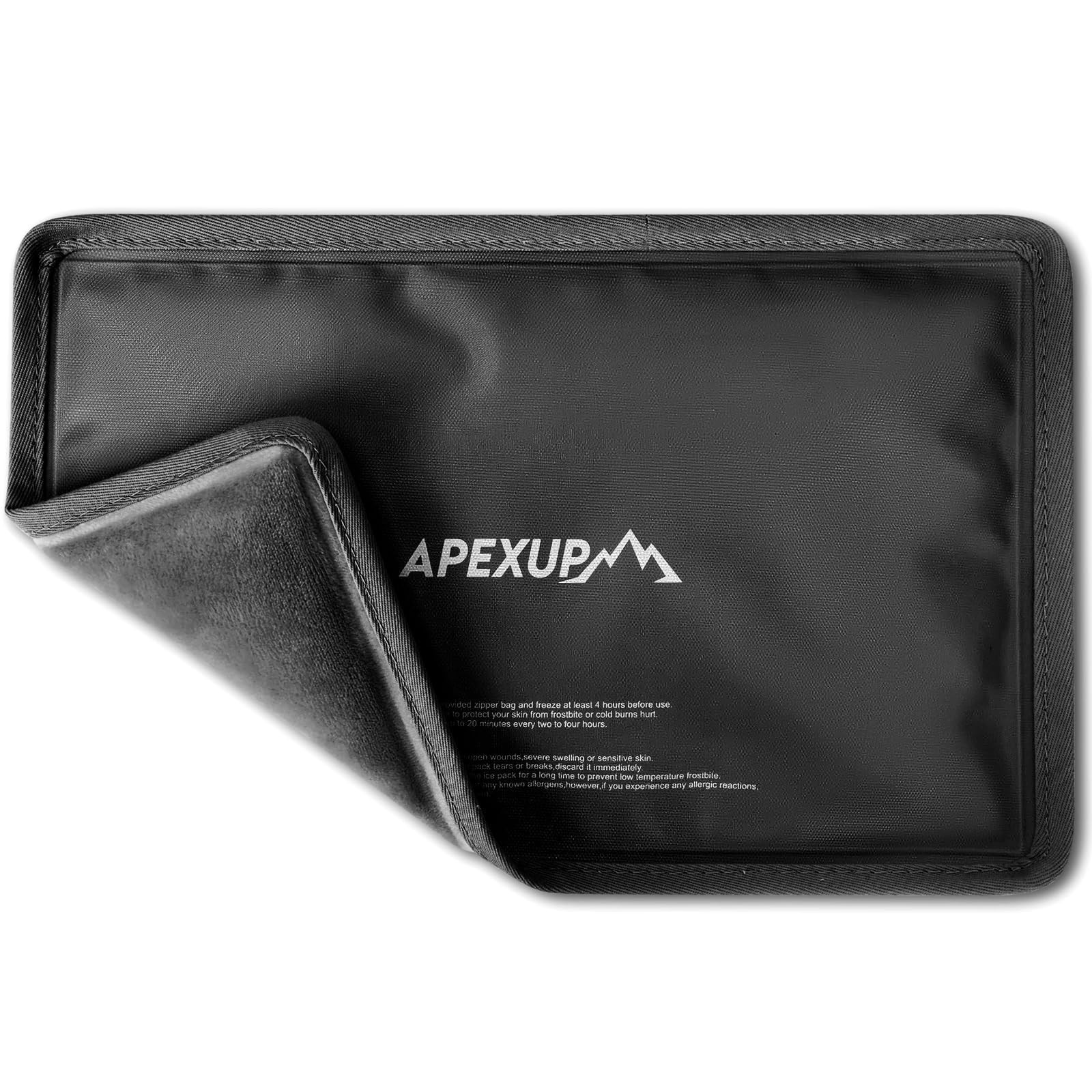 Gel Ice Packs for Injuries Reusable Flexible Double Sided Cold Packs 1 Pack