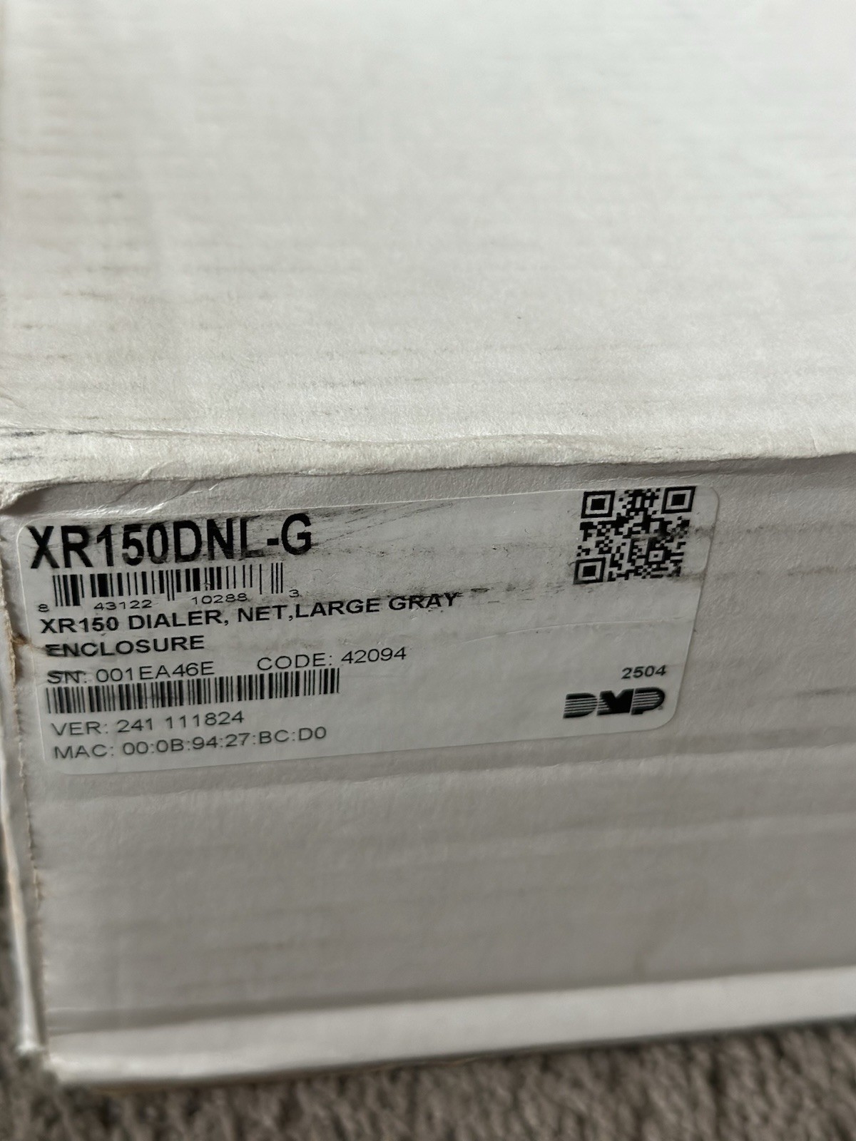 DMP XR150DNL-G XR150 DIALER NET LARGE GRAY ENCLOSURE