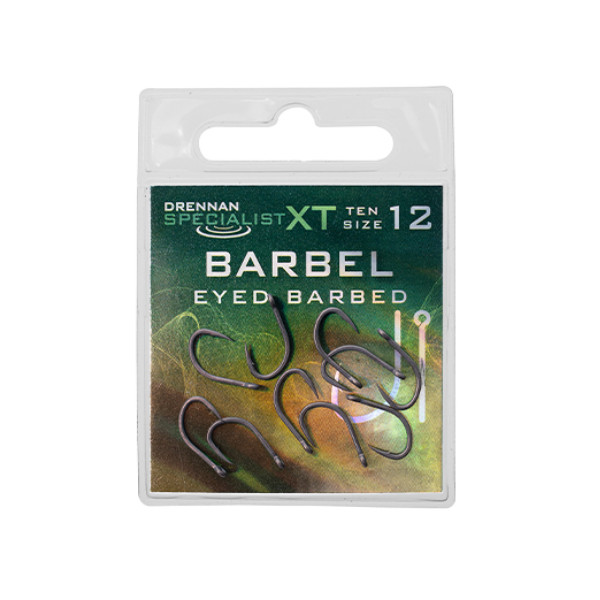 Drennan Specialist XT Barbel Strong Heavy Duty Barbel Fishing Hooks Barbed