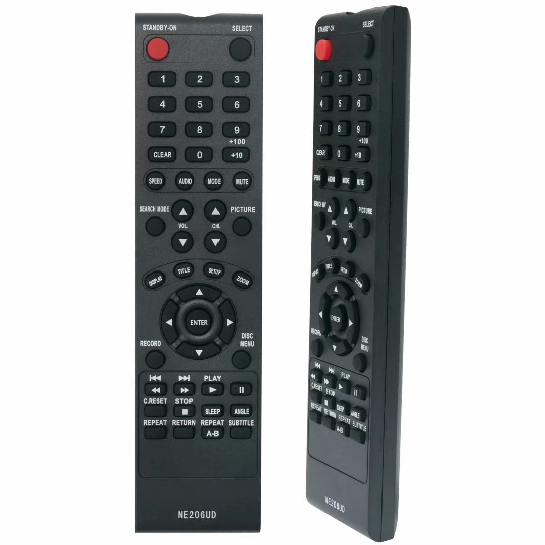 New Remote Replaced NE206UD for Magnavox 9MDTR20 27MDTR20 CCA192AT 19MDTR20