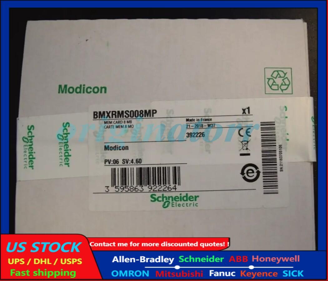 SCHNEIDER ELECTRIC BMXRMS008MP 8MB MEM CARD Fast Shipping 1PCS