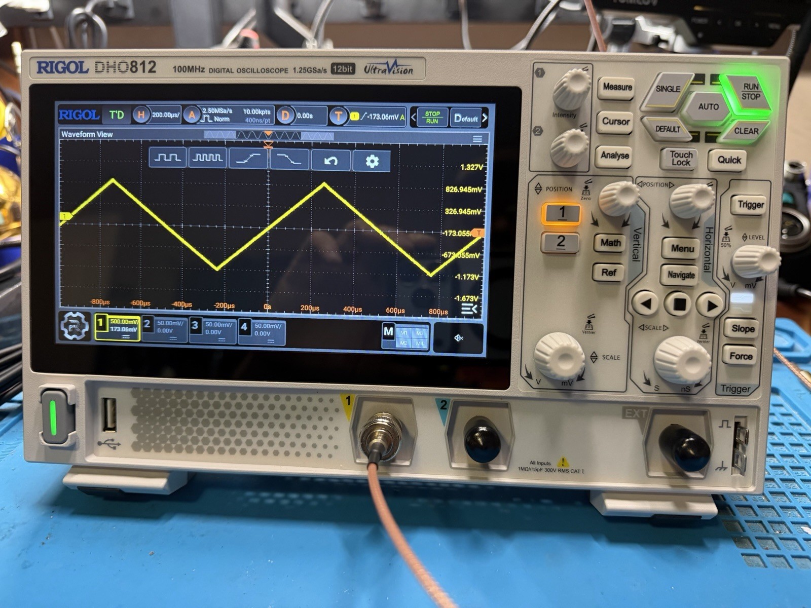 RIGOL DHO812 Digital Oscilloscope 🇺🇸Very Nice Including Probes And Power Cord.