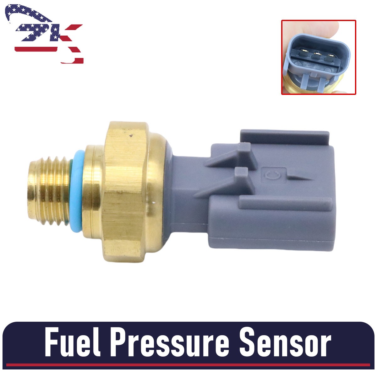 22365-EZ41A For Nissan Titan 5.0L V8 DIESEL AT 2WD/LWB XD Fuel Pressure Sensor