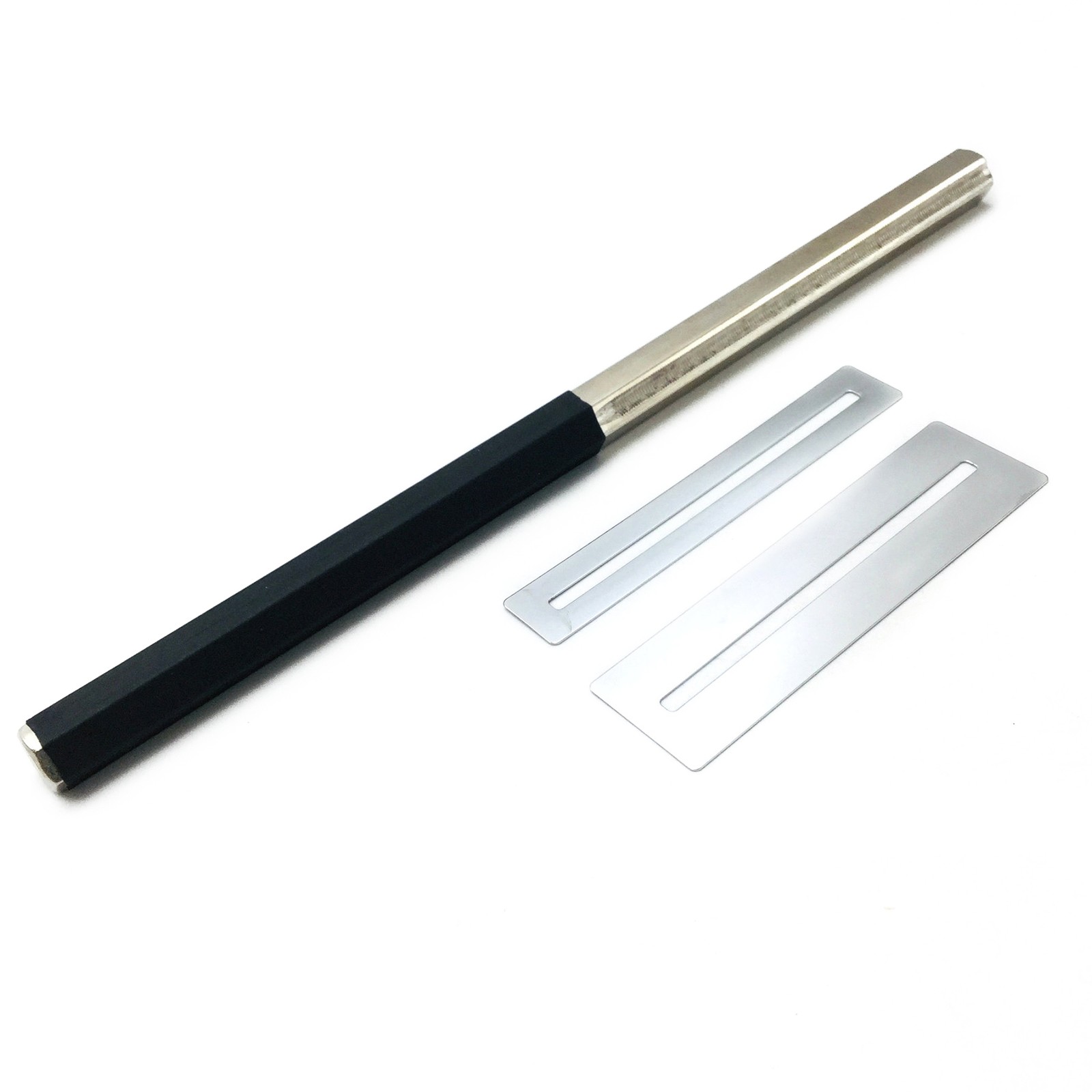 4-Size Edges Guitar Fret Crowning File Dressing Tool With 2 Protection Sheets