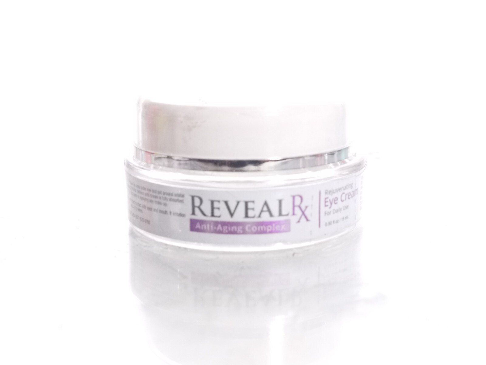 Reveal RX Anti-Aging Complex Rejunivating Eye Cream 4 Daily Use 0.5 fl oz