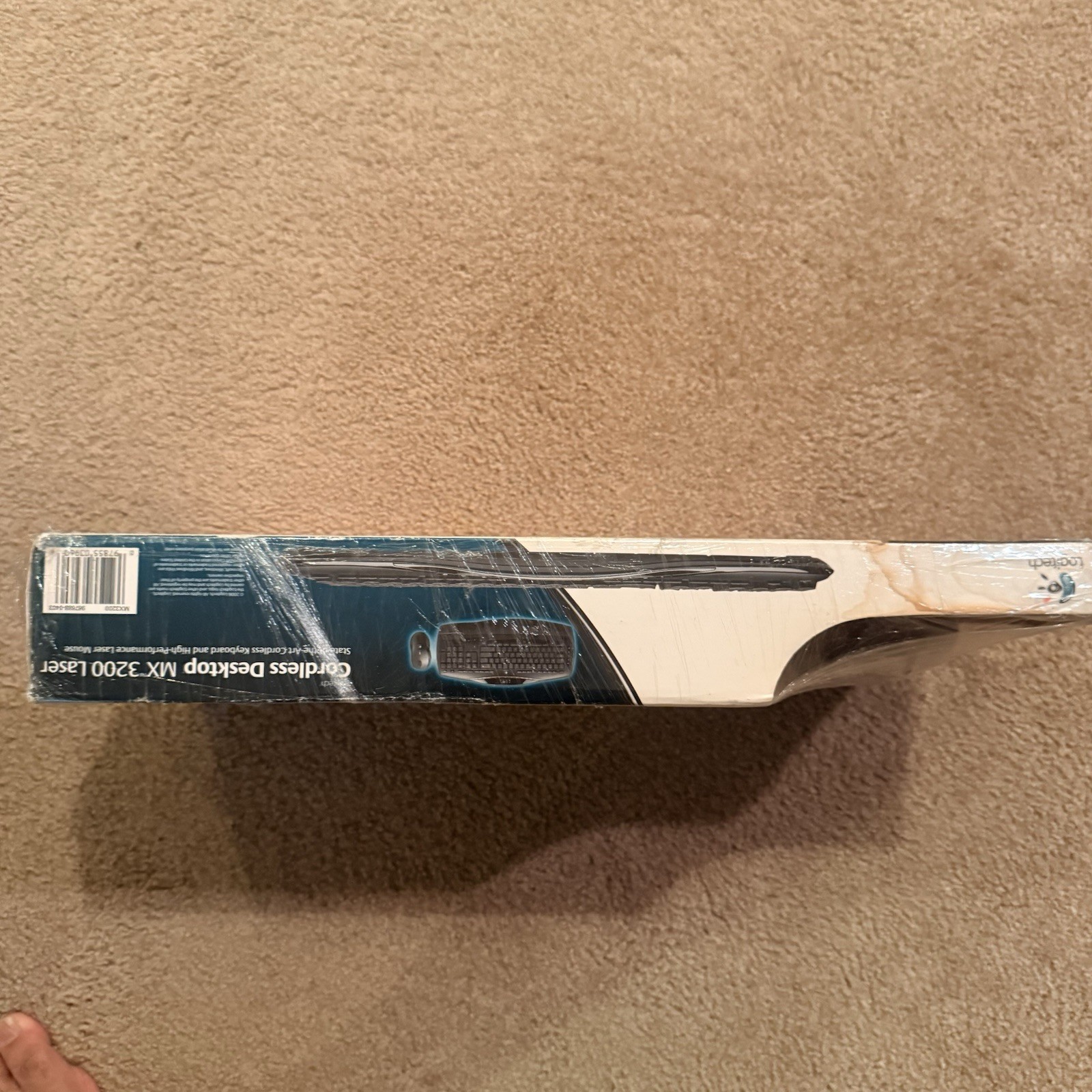 Logitech Cordless Wireless MX3200 Laser Keyboard/Mouse Receiver - NIB & Sealed!