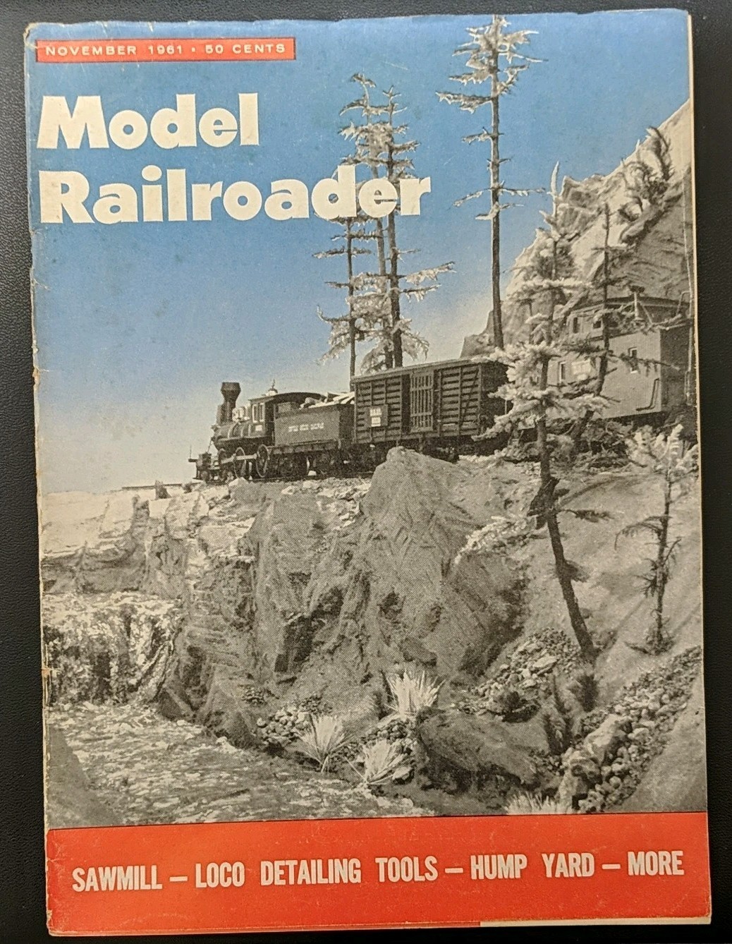 1961 Year MR HO Scale Model Railroader Magazine Lot of 12 (Full Year)