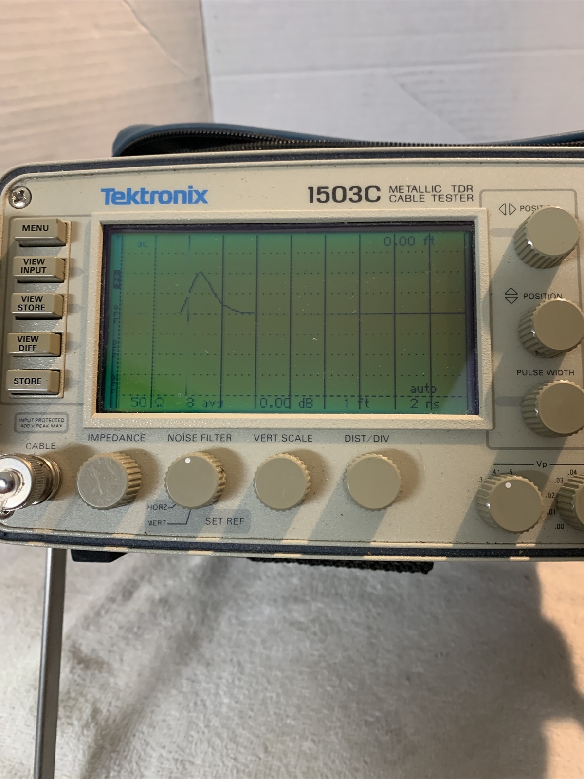 Tektronix 1503C TDR Metallic Cable Tester