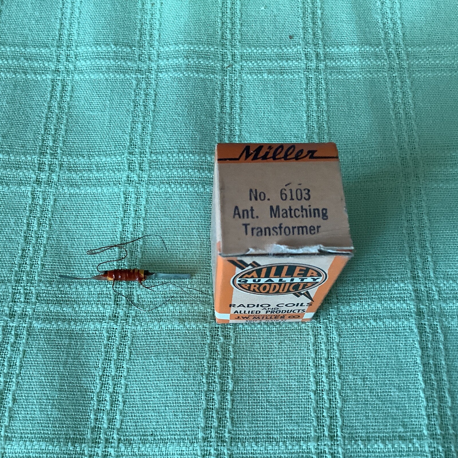 Miller 6103 antenna matching transformer balun coil 300 to 72 ohms